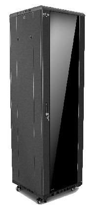 Nexxt Solutions SKD - Rack cabinet - black, RAL 9005